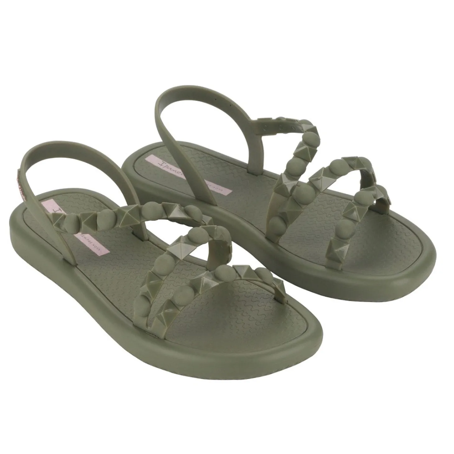 Ipanema Meu Sol Flatform Ad Verde/Rosa