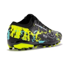 Joma Evolution Negro/Amarillo Flúor AG
