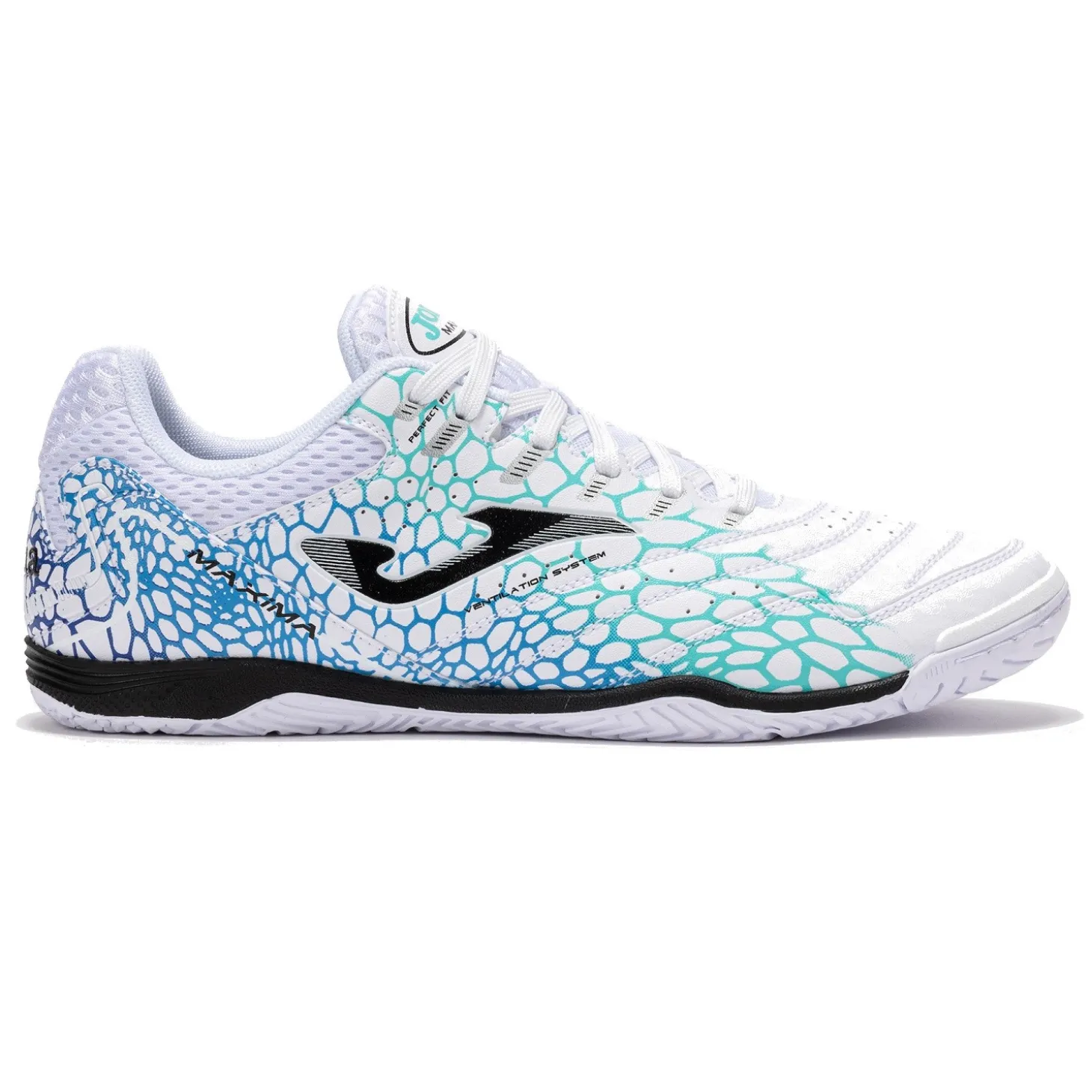 Joma Máxima Blanco/Turquesa Indoor