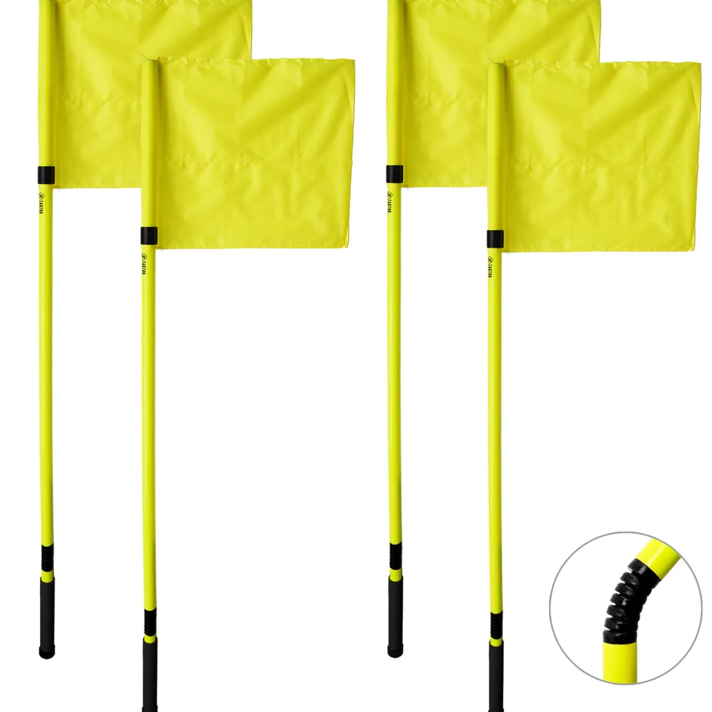 Juego 4 Banderines Corner Antilesión Zastor EURO