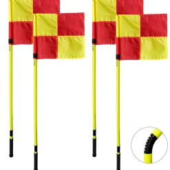 Juego 4 Banderines Corner Antilesión Zastor EURO Cuadros