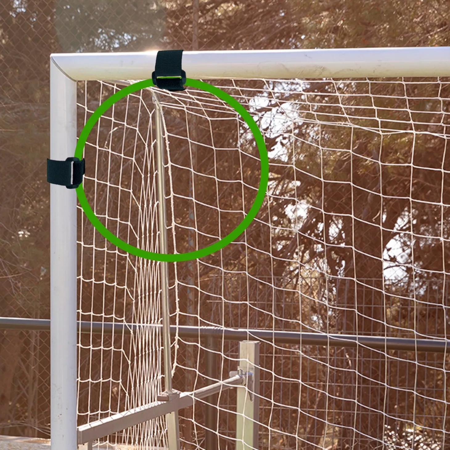 Juego 2 Correas Fijación Velcro Portería Zastor Ringo