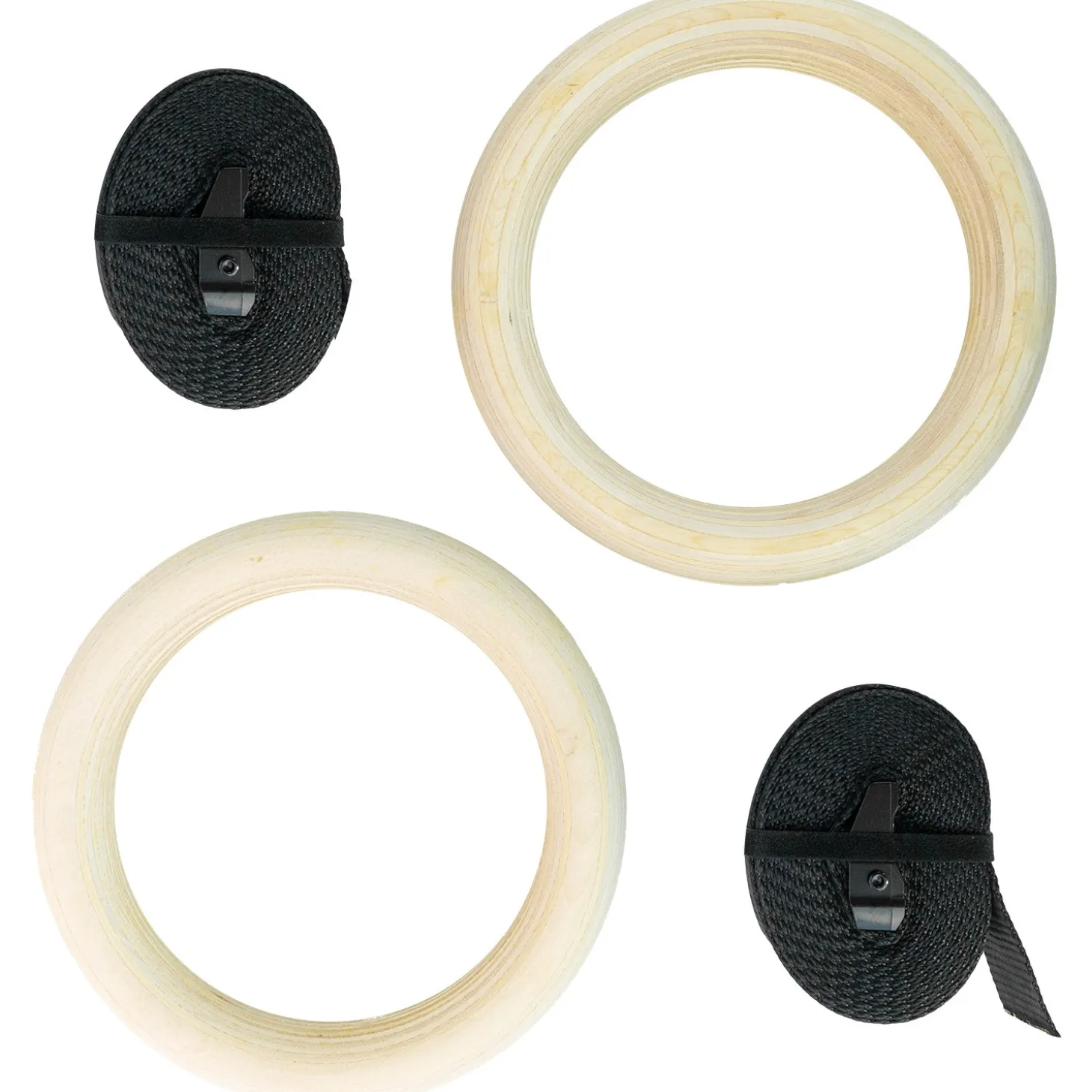 Juego Anillas Madera Maximpro Diman