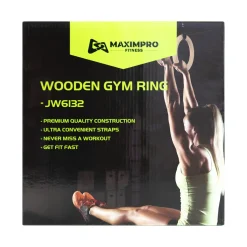 Juego Anillas Madera Maximpro Diman