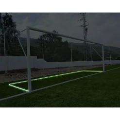 Juego Bases Recogida Red Portería Fútbol 8