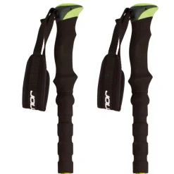 Juego Bastones Trekking Joluvi Klamp Pro 3 Verde Flúor