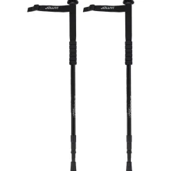 Juego Bastones Trekking Joluvi Pivot Negro