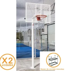 Juego Canastas Minibasket Antivandálicas