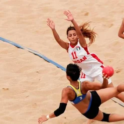 Juego Cintas PVC Delimitadoras Balonmano Playa