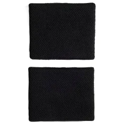 Juego Muñequeras Tenis Adidas WB Negro