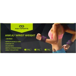 Juego Muñequeras/Tobilleras Lastradas Maximpro Keer 0.5 Kg