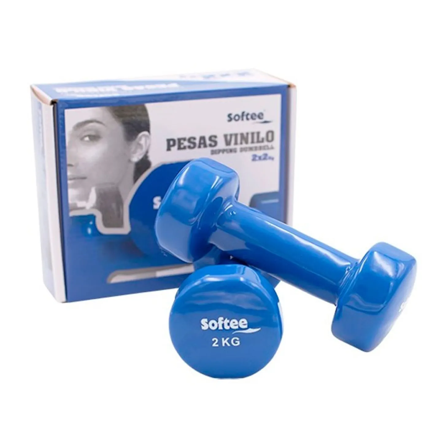 Juego Pesas Vinilo 2 Kg