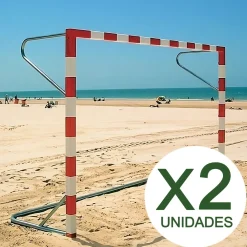 Juego Porterías Balonmano Playa - Aluminio