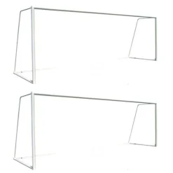 Juego Porterías Fútbol 8 Trasladables - Acero