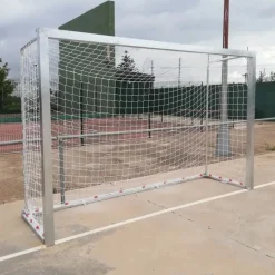 Juego Porterías Trasladables Galvanizadas Fútbol Sala /Balonmano