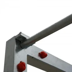 Juego Porterías Trasladables Galvanizadas Fútbol Sala /Balonmano