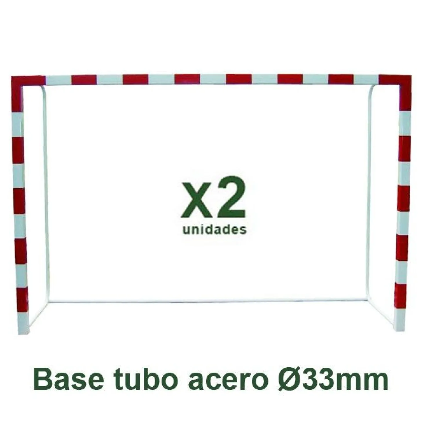 Juego Porterías Trasladables Fútbol Sala - Balonmano - Aluminio