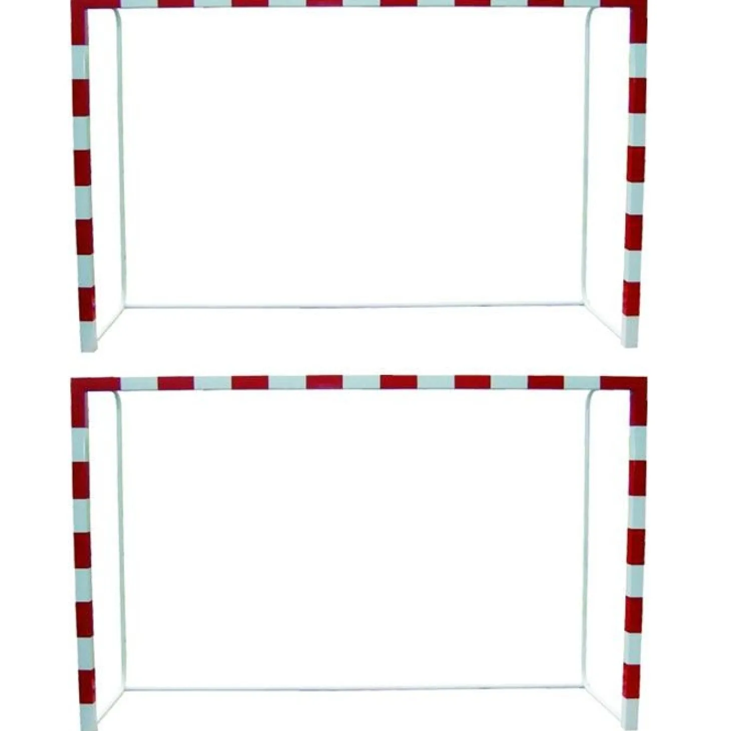 Juego Porterías Trasladables Fútbol Sala - Balonmano - Acero