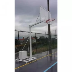 Juego Postes Canastas Baloncesto Trasladables DeLuxe