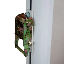 Juego Postes Pádel Fijos Cuadrados Aluminio