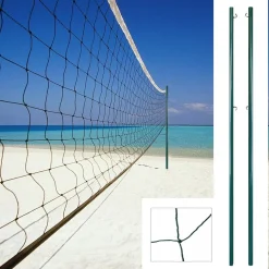 Juego Postes Vóley Playa Fijos CON Red