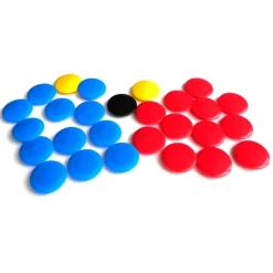 Juego Recambio Fichas Magnéticas Ø30mm
