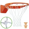Juego Redes Baloncesto Blanco 6 mm