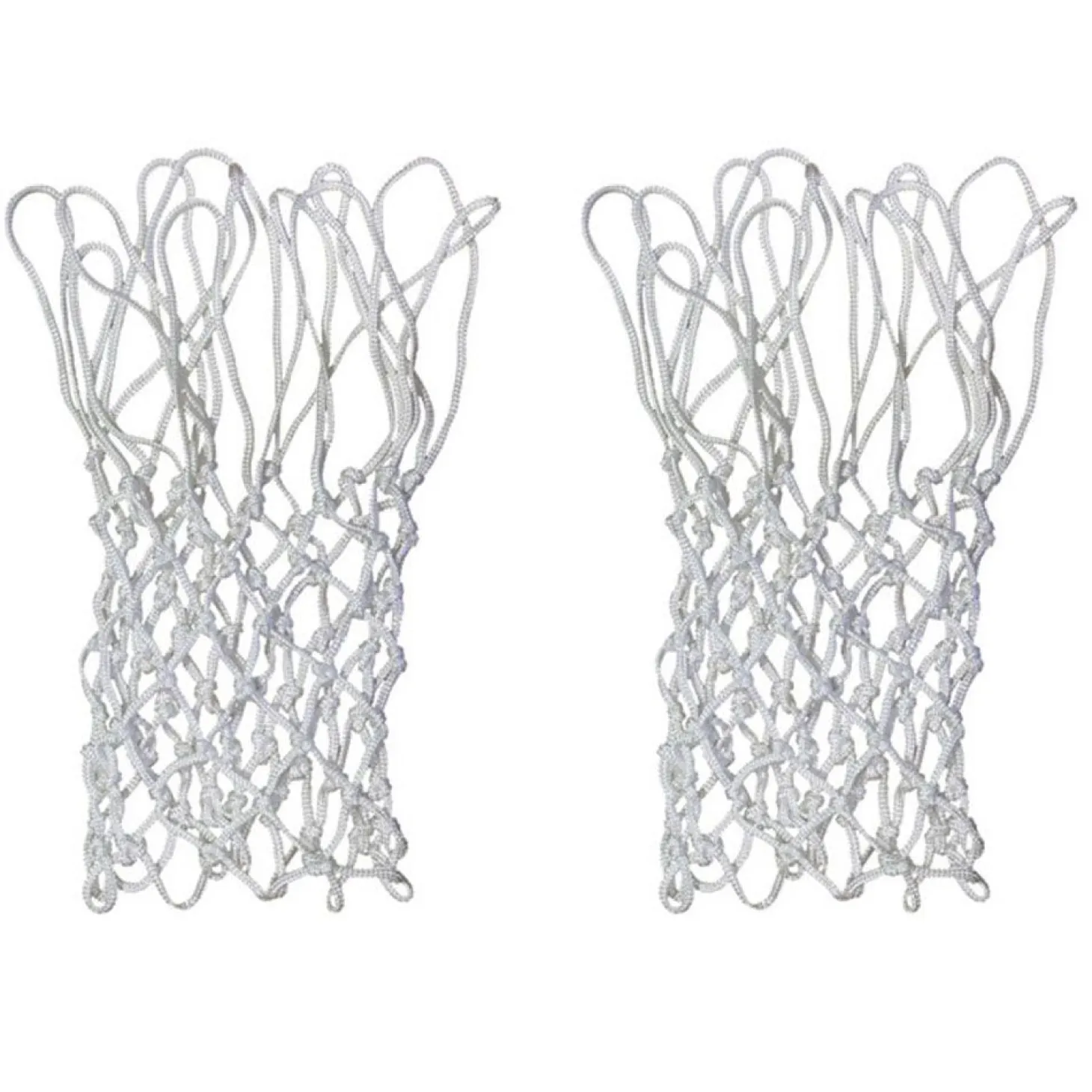 Juego Redes Baloncesto Blanco 6 mm