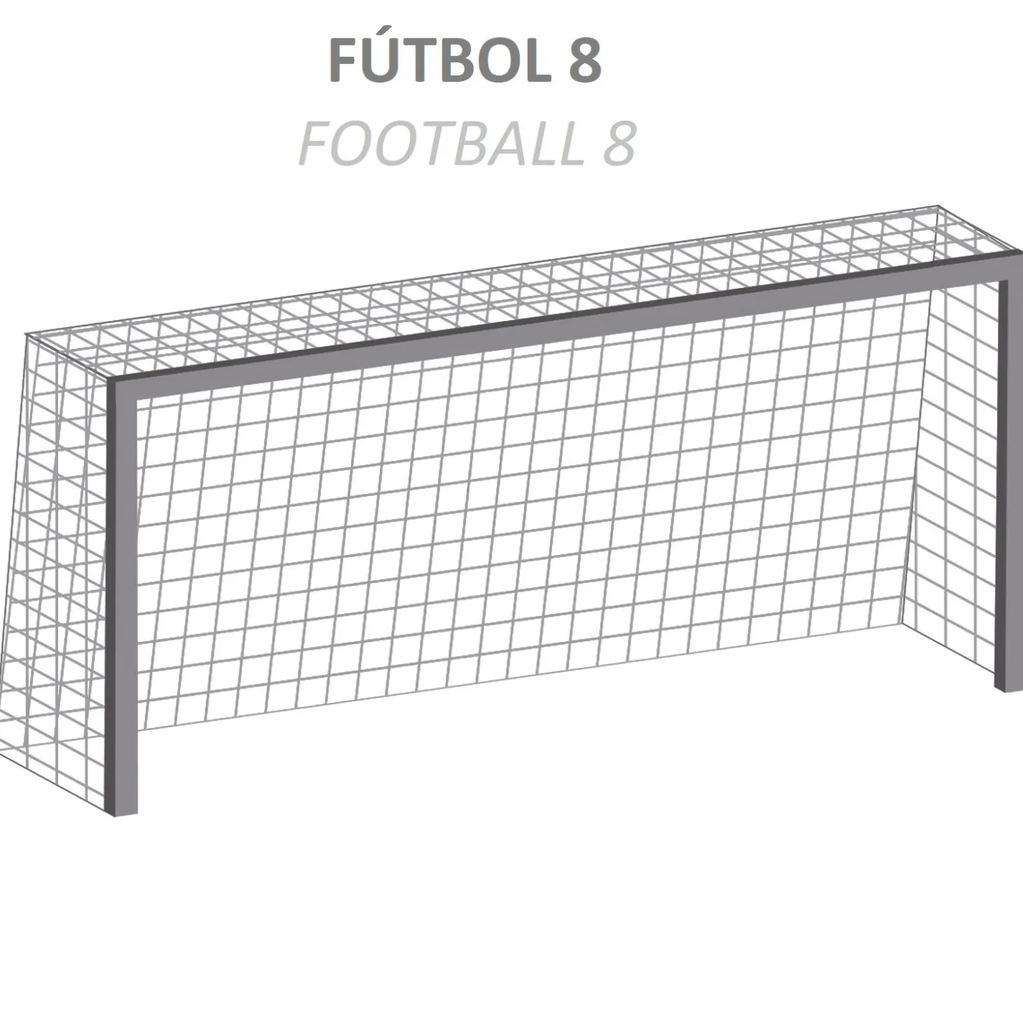 Juego Redes Porterías Fútbol 8 Champion