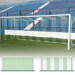 Juego Redes Porterías Fútbol 8 Expert HEX Cajón Colores