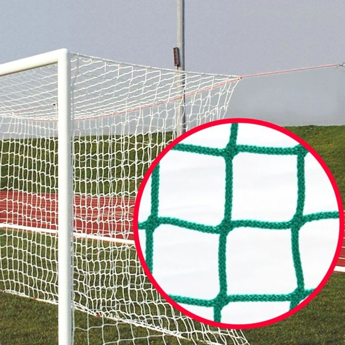 Juego Redes Porterías Fútbol 8 Antivandálicas Cajón