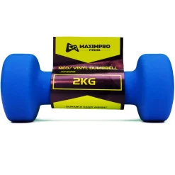 Mancuerna Neopreno Maximpro Hant 2Kg Azul