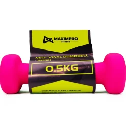 Mancuerna Neopreno Maximpro Hant 0.5 Kg Fucsia