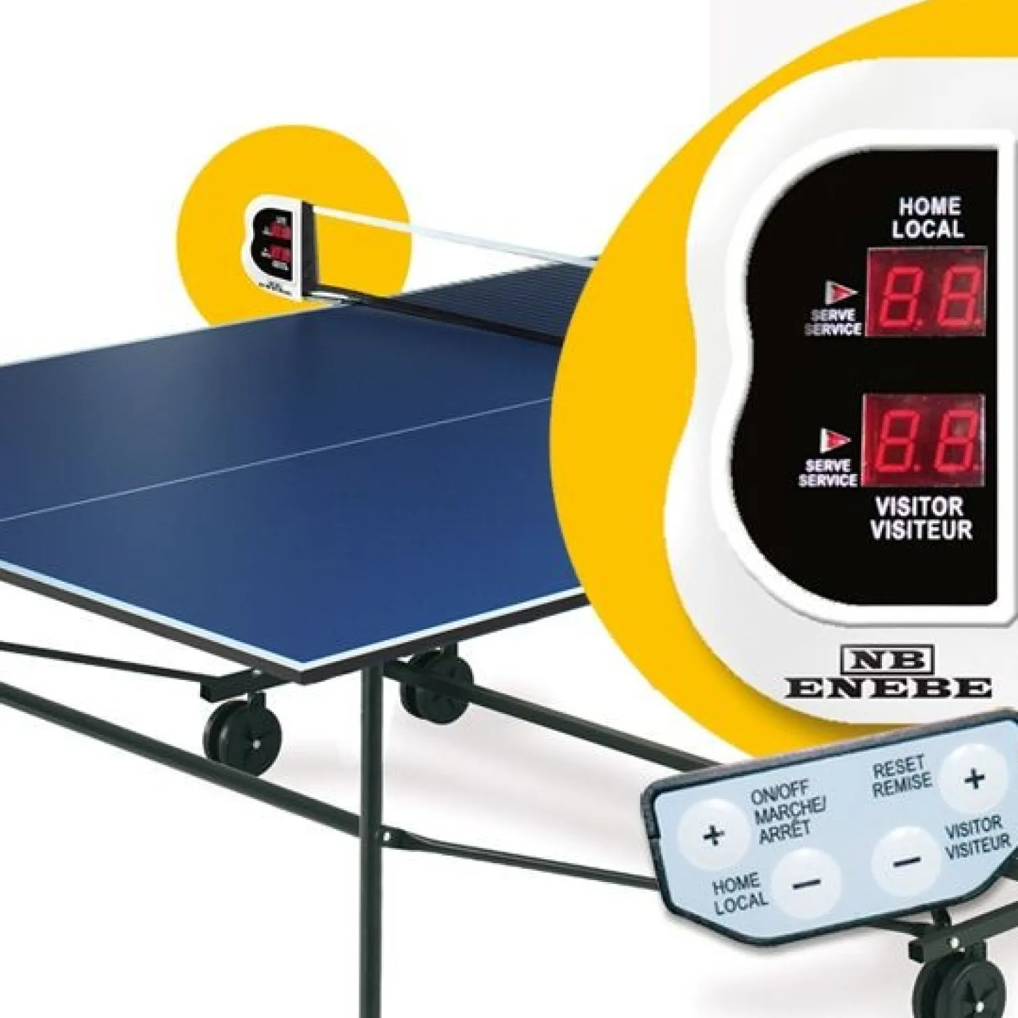 Marcador Tenis de Mesa Enebe Electrónico