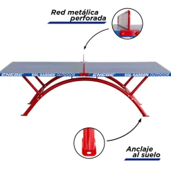 Mesa Ping Pong Enebe Sol Garden Outdoor