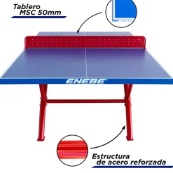 Mesa Ping Pong Enebe Sol Garden Outdoor