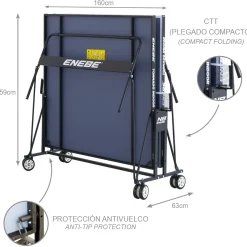 Mesa Ping Pong Enebe Tornado Indoor