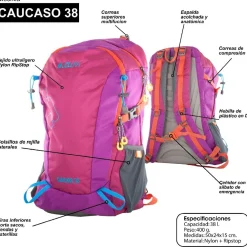 Mochila Joluvi Caucaso 38 Negro