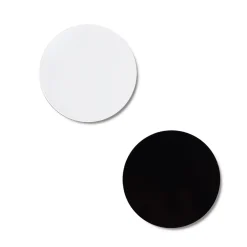 Moneda Sorteo Campo Bicolor Blanco/Negro