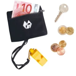 Muñequera B+D Safe Con Bolsillo y Mosquetón