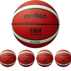 Pack 5 Balones Baloncesto Molten B5G3800 T-5