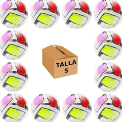 Pack 12 Balones Fútbol Joma Dalí II Multicolor T-5