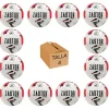 Pack 12 Balones Fútbol Zastor Hero 4F2000 Blanco/Rojo T-4