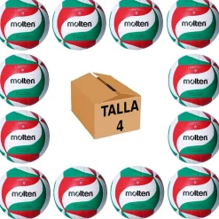 Pack 12 Balones Voleibol Molten V4M1300