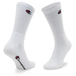 Pack 3 Pares Calcetines Champion 3P Crew Gris/Blanco/Negro