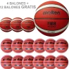 Pack Combo 4 Balones Baloncesto Molten B5G3800 + 12 Balones B5R2
