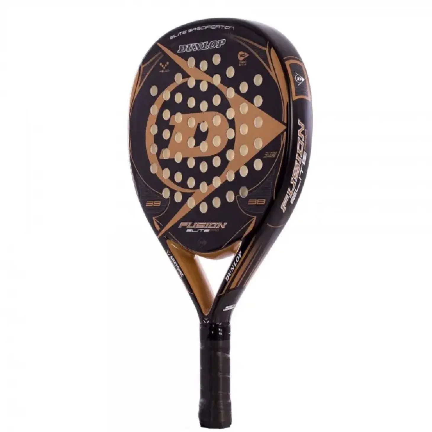 Pala Pádel Dunlop Fusion Elite Pro Gold