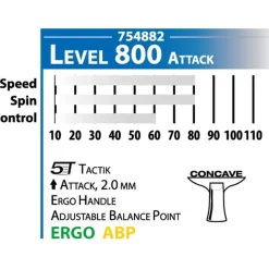 Pala Ping Pong Donic Waldner 800