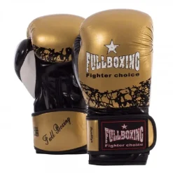Par Guantes Boxeo Fullboxing Brooklyn Dorado/Negro