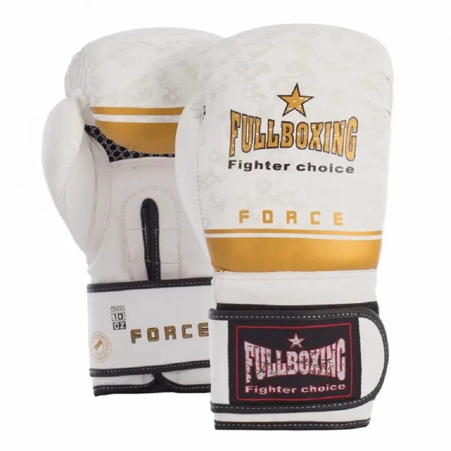 Par Guantes Boxeo Fullboxing Force Blanco